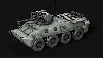 BTR_3U装甲车